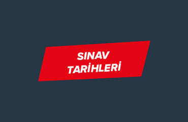 sınav tarihleri