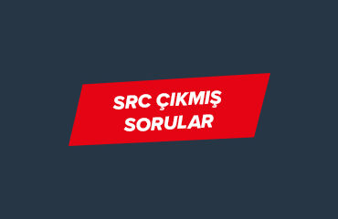 src çıkmış sorular