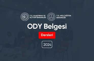 ODY Belgesi Dersleri