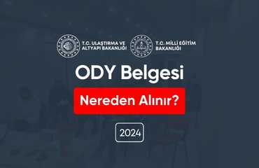 ODY Belgesi Nereden Alınır