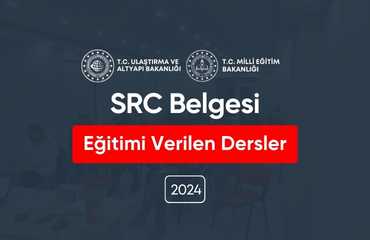 SRC Eğitimi Verilen Dersler