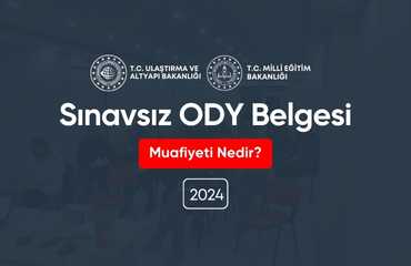 Sınavsız ODY Muafiyeti