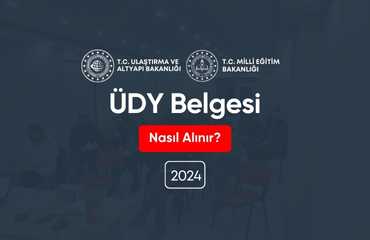 ÜDY Belgesi Nasıl Alınır