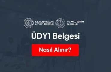 ÜDY1 Belgesi Nasıl Alınır