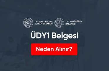 ÜDY1 Belgesi Neden Alınır