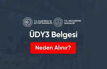 ÜDY3 Belgesi Neden Alınır