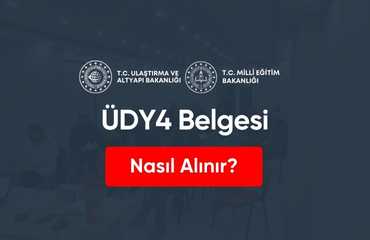 ÜDY4 Belgesi Nasıl Alınır