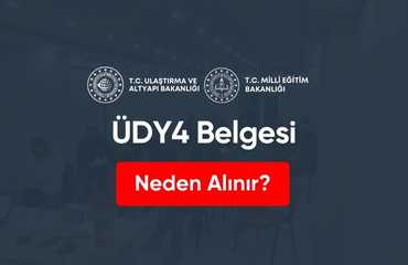 ÜDY4 Belgesi Neden Alınır