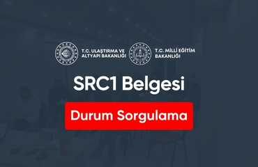 SRC1 Belgesi Durum Sorgulama