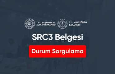 SRC3 Belgesi Durum Sorgulama