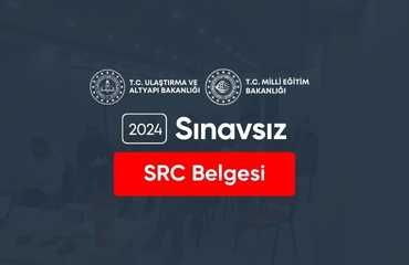 2024 Sınavsız SRC Belgesi